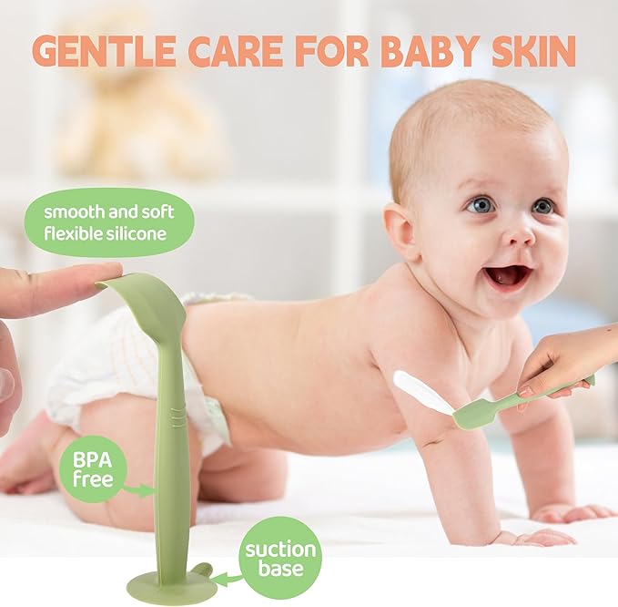 Butt Spatula Baby Diaper Cream spatula 3 Pcs