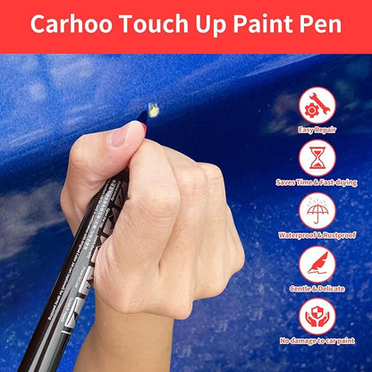Carhoo C35 Blue Ridge Mountain Metallic Compatible With BMW Exact Match Touch Up Paint Pen, Genuine Custom Color Car Touch Up Paint (16ml)