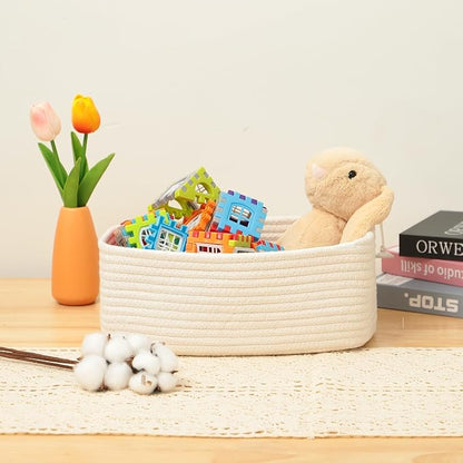 MiniArk Small Storage Baskets for Organizing | Closet Organizer Bins | Shelf