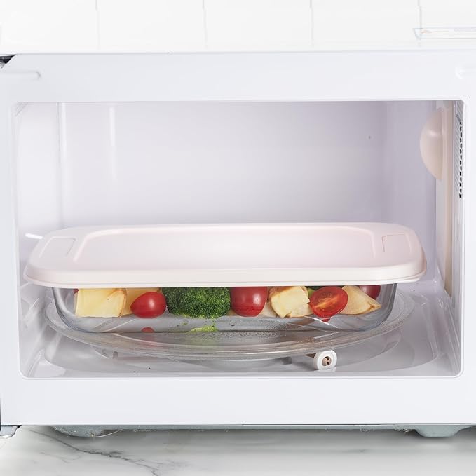 COOK WITH COLOR 8 PC. Glass Baking Dish Set with Lids