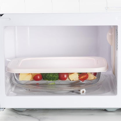 COOK WITH COLOR 8 PC. Glass Baking Dish Set with Lids