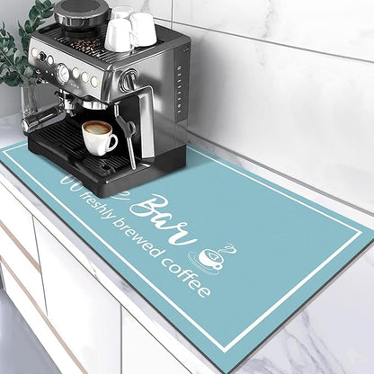 Findosom Dish Drying Mat, Cuttable Drying Mat