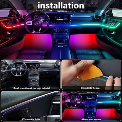 Acrylic Interior Car LED Lights