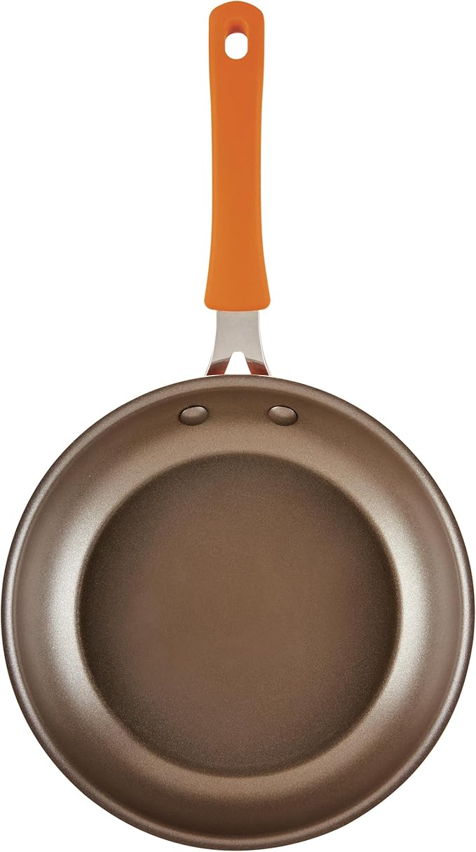 Rachael Ray Cook + Create Nonstick Cookware Frying Pan/Skillet, Fry Pan