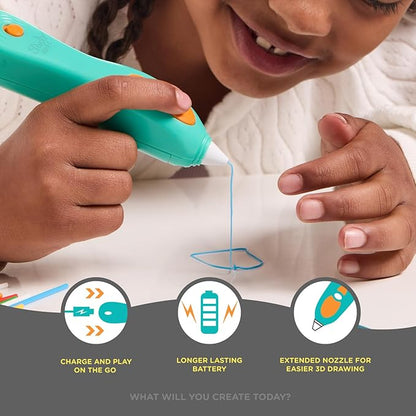 3Doodler Start+ Essentials 3D Pen Set for Kids, Easy to Use, Learn from Home Art Activity Set, Educational STEM Toy for Boys & Girls Ages 6+