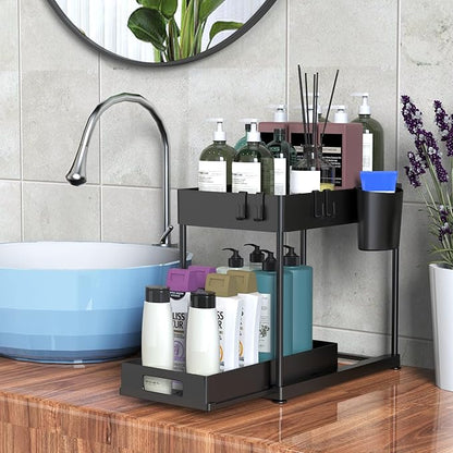 2 Pack Under Sink Organizer