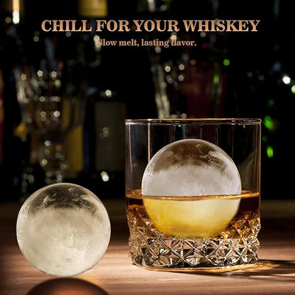 Whiskey Ice Cubes Mold 2 Pack