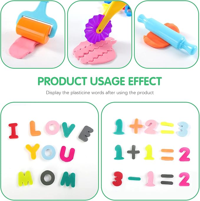 Dough Tools 47 PCS Dough Play Tools Set