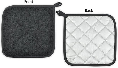 DII Basic Terry Collection Quilted 100% Cotton, 3 Piece