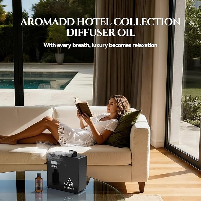 Vanilla Silk Diffuser Oil Inspired by Luxury Hotel Scent 6.76 Fl Oz, Aroma