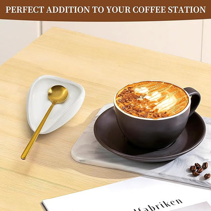 Coffee Spoon Rest, Small Ceramic Coffee Spoon Holder