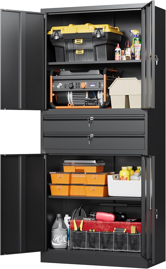 Letaya Metal Garage Storage Cabinet