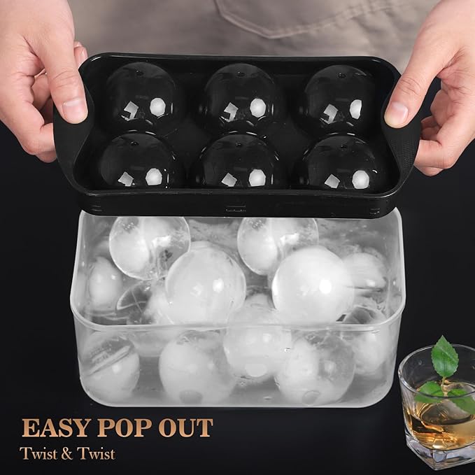 Whiskey Ice Cubes Mold 2 Pack