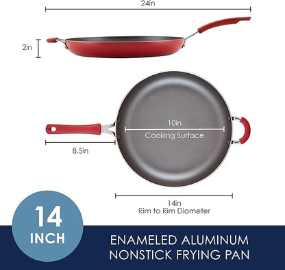Rachael Ray Cook + Create Nonstick Frying Pan/Skillet
