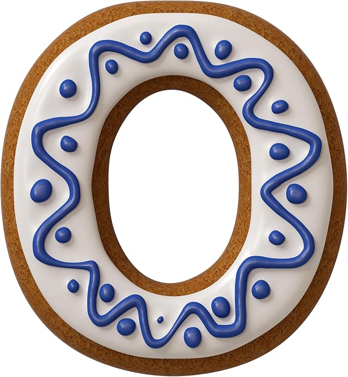 4 Inch Alphabet Letter Cookie Cutter Set