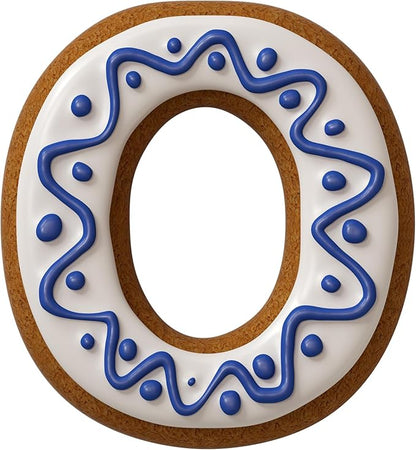 4 Inch Alphabet Letter Cookie Cutter Set