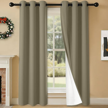 100% Blackout Curtains 84 Inch Length