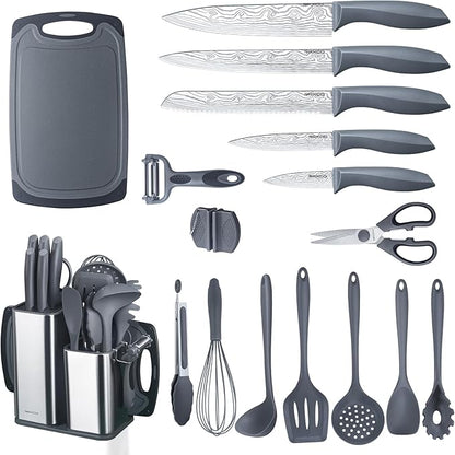 RAXCO Kitchen Set, 7-Piece Cooking Utensils, 5-Piece Kitchen Gadgets, 6-Piece