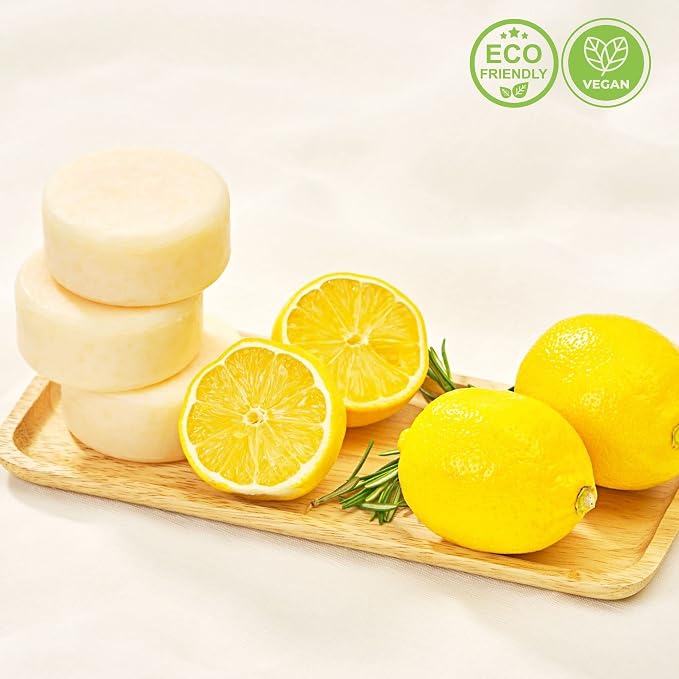 Zero Waste Natural Dish Soap Bar (Pack of 3 Bars) - Solid Vegan Dishwashing Block - Cold Processed, Eco Friendly Plastic Free Packaging with Sustainable Organic Ingredients for Kitchen