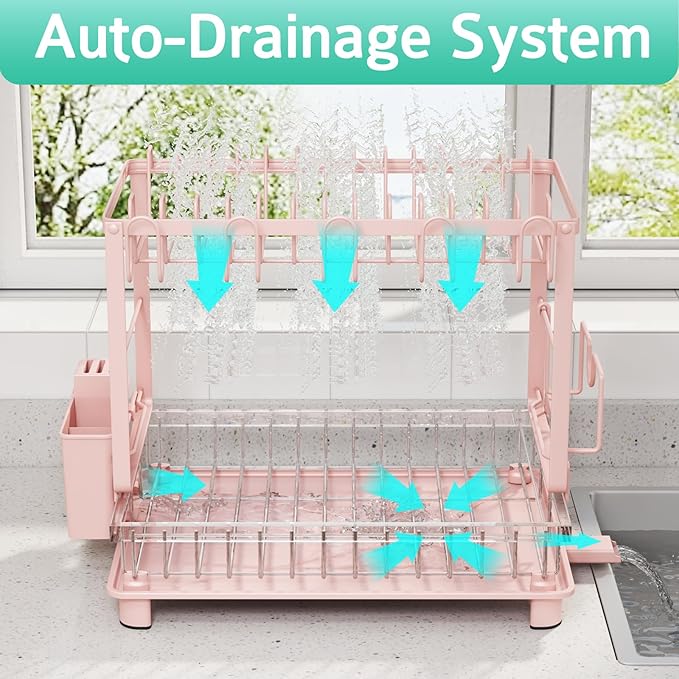 Multifunctional Dish Drying Rack