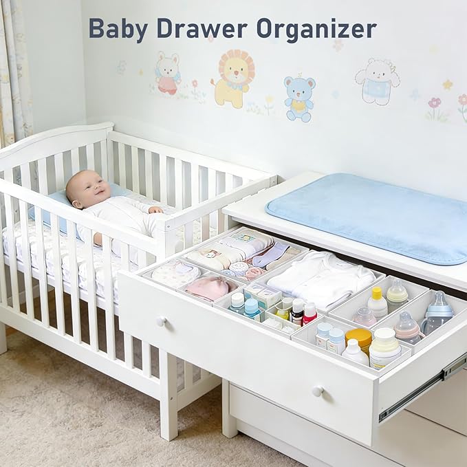 DIMJ Drawer Organizer Clothes