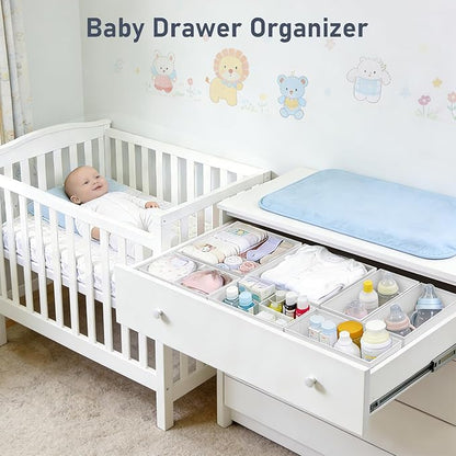 DIMJ Drawer Organizer Clothes