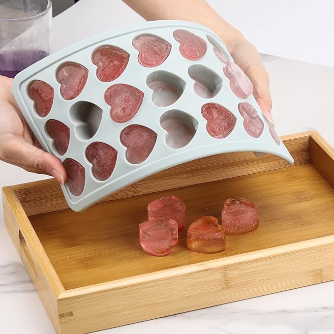 Heart Shaped Ice Cube Trays