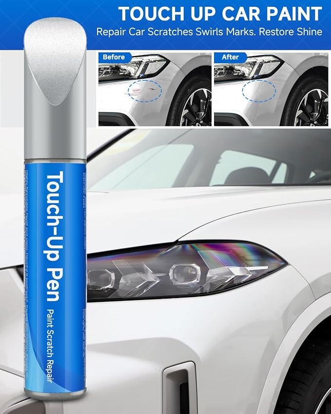NH-904M Meteorite Gray Metallic Touch Up Paint Compatible with Honda Exact Match Touch Up Paint Car Scratch Repair