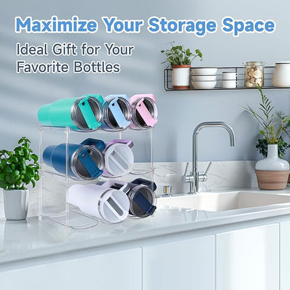 Stackable Water Bottle Organizer