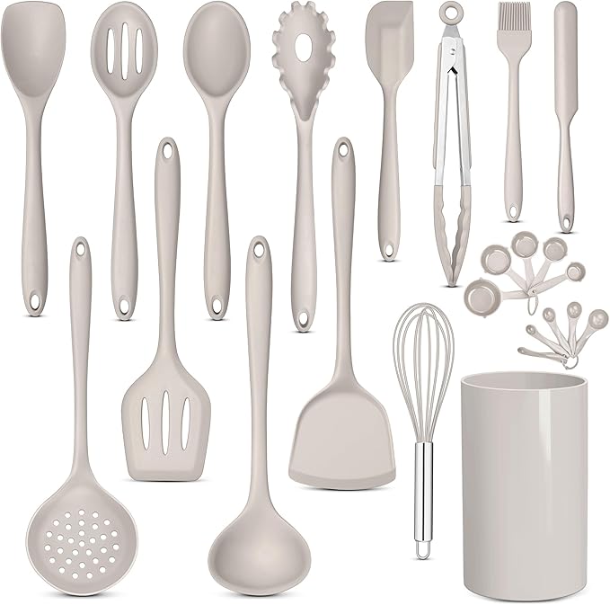 E-far Silicone Cooking Utensils Set, Silicone Kitchen Tools