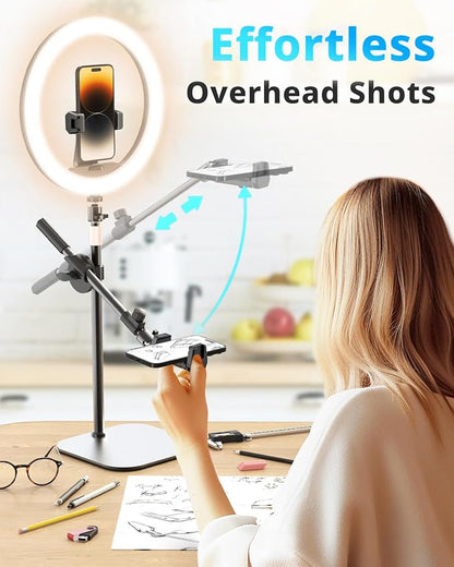 UBeesize 12" Desk Ring Light
