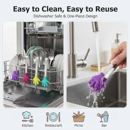 Shindel Mini Serving Tongs, Cute Kitchen Gadgets
