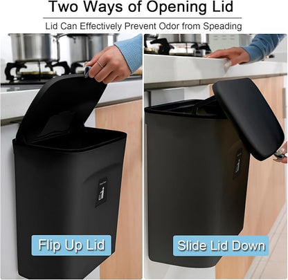 Tiyafuro 2.4 Gallon Kitchen Compost Bin