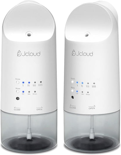 JCLOUD Plug in Diffuser for Essential Oils, 2 Pack Waterless Scent Diffuser