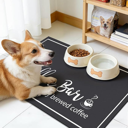 Findosom Dish Drying Mat, Cuttable Drying Mat