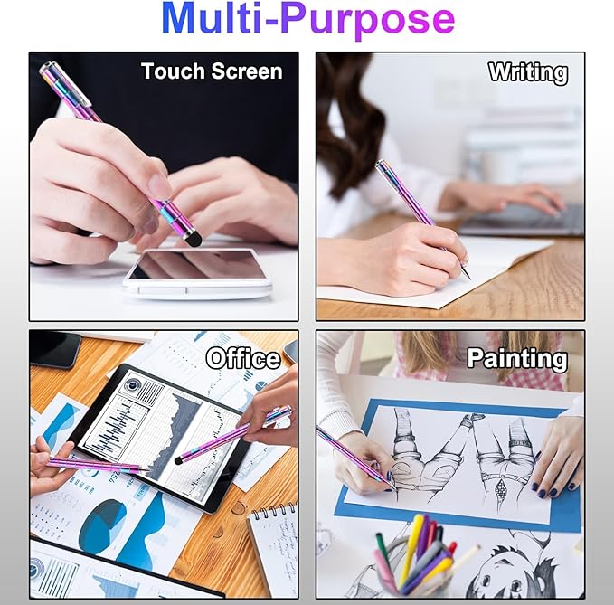Gifts for Men Fidget Pen - Novelty Christmas Stocking Stuffers for Adults, White Elephant Gift , Anniversary Present for Him and Her, Cool Gadgets Funny Birthday Gift for Men Anxiety Relief Items