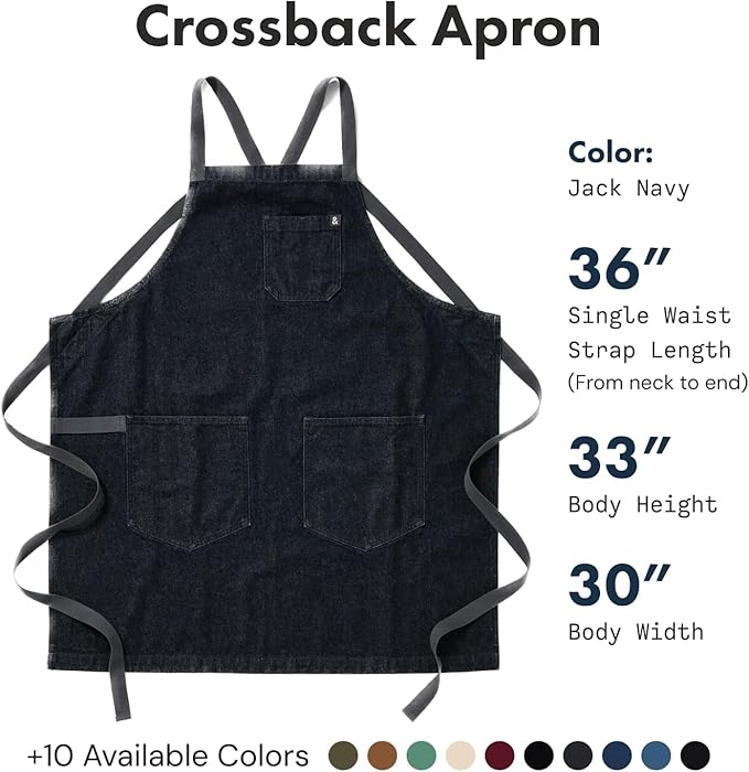 hedley & bennett Crossback Apron