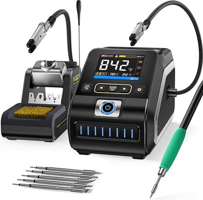 FNIRSI DWS-200 200W 245 Precision Digital Soldering Station Kit