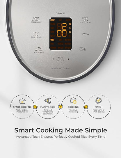 CUCKOO Micom Rice Cooker 6-Cup Uncooked / 12-Cup Cooked
