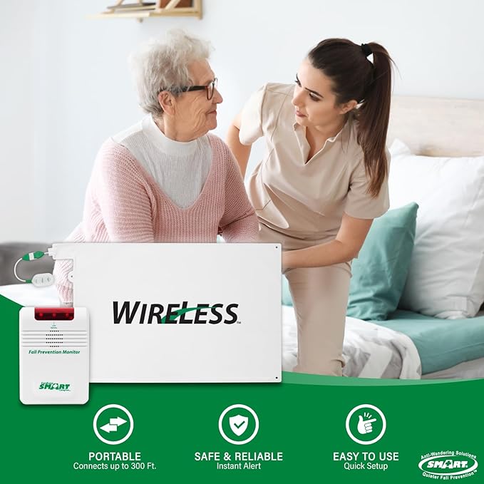 Smart Caregiver Cordless Bed Exit Alert