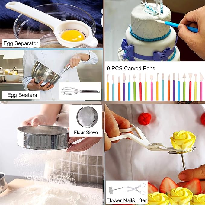 Cake Decorating Kits 567 PCS Baking Set