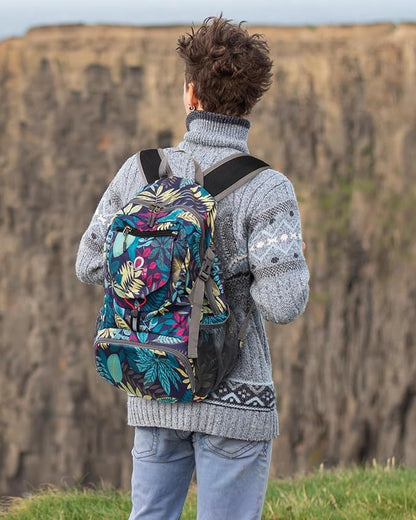 WATERFLY Small Lightweight Packable Backpack: 20l Ultra Light Foldable Travel Hiking Camping Daypack Day Pack for Man Woman