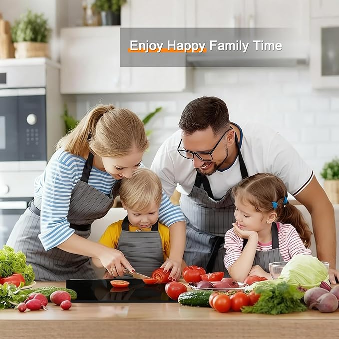 Black Cutting Boards for Kitchen, Large Acrylic Cutting Board