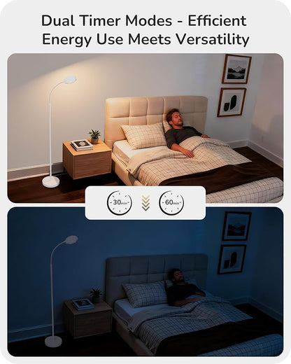 EDISHINE Gooseneck Floor Lamp, 1300LM LED Floor Lamps
