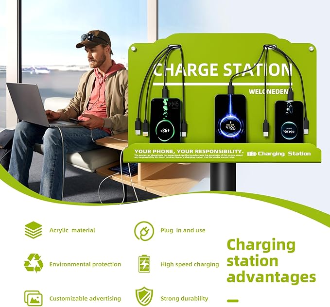 Wall Mounted Cell Phone Charging Station Mobile Phone Charging Station | Fast