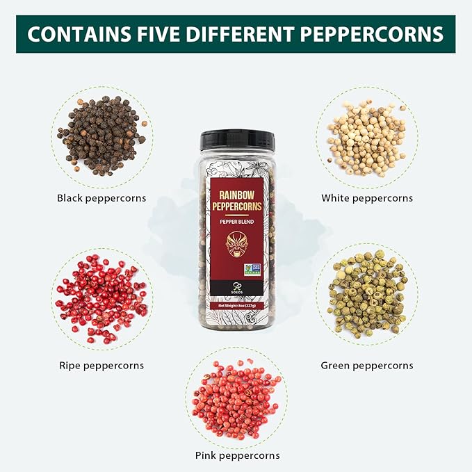 Soeos Salt + Peppercorns