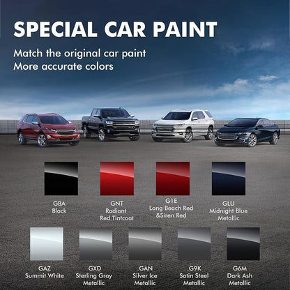 WA170H/GNT/Radiant Red Touch Up Paint for Chevy, DIY Car Paint Scratch Repair Kit, Automotive Paints, Quick & Easy Fix Scratch Repair Compatible with Chevrolet/Silverado/Equinox/Malibu/Tahoe