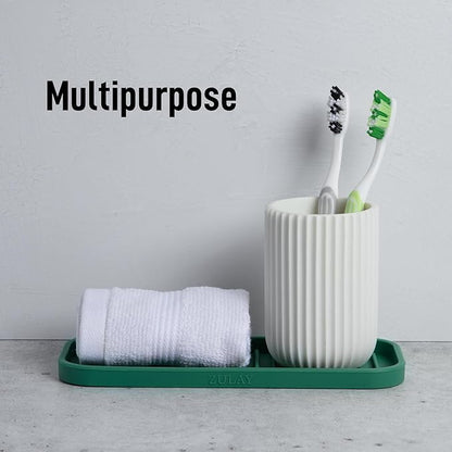 Zulay Kitchen Silicone Sponge Holder