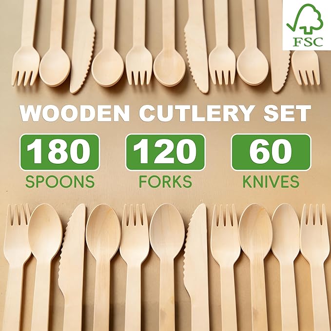Compostable Wooden Utensils