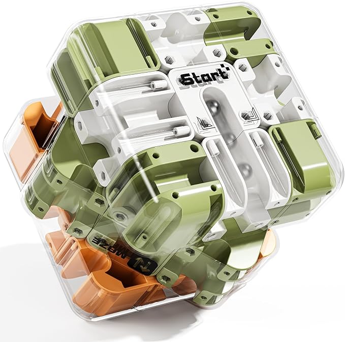 Rubik Race Game, 3D Maze Puzzle Games for Kids 8-12, Color-Match Puzzle Game, Education Sensory Toys Birthday Gift for Adults Kids 8 9+ Year Old Boy